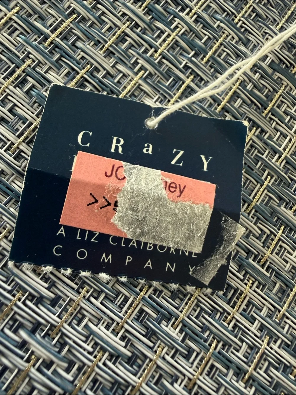 NWT Crazy Horse Liz Claiborne Navy Wallet Pocketbook